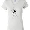 Women's Short Sleeve V-Neck T-Shirt Thumbnail