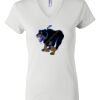 Women's Short Sleeve V-Neck T-Shirt Thumbnail