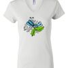 Women's Short Sleeve V-Neck T-Shirt Thumbnail