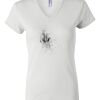 Women's Short Sleeve V-Neck T-Shirt Thumbnail