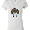 Women's Short Sleeve V-Neck T-Shirt Thumbnail