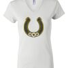 Women's Short Sleeve V-Neck T-Shirt Thumbnail