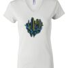 Women's Short Sleeve V-Neck T-Shirt Thumbnail