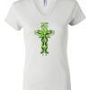 Women's Short Sleeve V-Neck T-Shirt Thumbnail