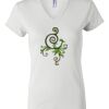 Women's Short Sleeve V-Neck T-Shirt Thumbnail