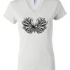 Women's Short Sleeve V-Neck T-Shirt Thumbnail