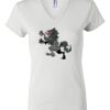 Women's Short Sleeve V-Neck T-Shirt Thumbnail