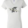 Women's Short Sleeve V-Neck T-Shirt Thumbnail