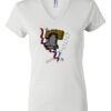 Women's Short Sleeve V-Neck T-Shirt Thumbnail