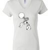 Women's Short Sleeve V-Neck T-Shirt Thumbnail