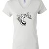 Women's Short Sleeve V-Neck T-Shirt Thumbnail