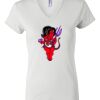 Women's Short Sleeve V-Neck T-Shirt Thumbnail