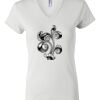 Women's Short Sleeve V-Neck T-Shirt Thumbnail