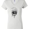 Women's Short Sleeve V-Neck T-Shirt Thumbnail