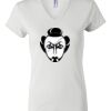 Women's Short Sleeve V-Neck T-Shirt Thumbnail