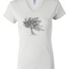 Women's Short Sleeve V-Neck T-Shirt Thumbnail