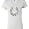 Women's Short Sleeve V-Neck T-Shirt Thumbnail