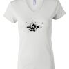 Women's Short Sleeve V-Neck T-Shirt Thumbnail