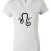 Women's Short Sleeve V-Neck T-Shirt Thumbnail