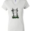 Women's Short Sleeve V-Neck T-Shirt Thumbnail