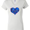 Women's Short Sleeve V-Neck T-Shirt Thumbnail