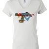 Women's Short Sleeve V-Neck T-Shirt Thumbnail