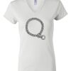 Women's Short Sleeve V-Neck T-Shirt Thumbnail