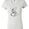 Women's Short Sleeve V-Neck T-Shirt Thumbnail