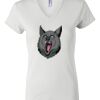 Women's Short Sleeve V-Neck T-Shirt Thumbnail