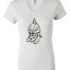 Women's Short Sleeve V-Neck T-Shirt Thumbnail