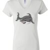 Women's Short Sleeve V-Neck T-Shirt Thumbnail