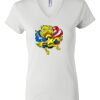 Women's Short Sleeve V-Neck T-Shirt Thumbnail