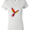 Women's Short Sleeve V-Neck T-Shirt Thumbnail