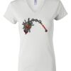 Women's Short Sleeve V-Neck T-Shirt Thumbnail