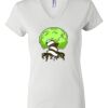 Women's Short Sleeve V-Neck T-Shirt Thumbnail