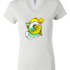 Women's Short Sleeve V-Neck T-Shirt Thumbnail