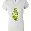 Women's Short Sleeve V-Neck T-Shirt Thumbnail