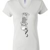 Women's Short Sleeve V-Neck T-Shirt Thumbnail