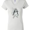 Women's Short Sleeve V-Neck T-Shirt Thumbnail