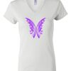 Women's Short Sleeve V-Neck T-Shirt Thumbnail