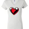 Women's Short Sleeve V-Neck T-Shirt Thumbnail