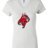 Women's Short Sleeve V-Neck T-Shirt Thumbnail