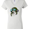 Women's Short Sleeve V-Neck T-Shirt Thumbnail