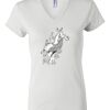 Women's Short Sleeve V-Neck T-Shirt Thumbnail