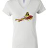 Women's Short Sleeve V-Neck T-Shirt Thumbnail