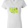 Women's Short Sleeve V-Neck T-Shirt Thumbnail