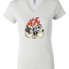 Women's Short Sleeve V-Neck T-Shirt Thumbnail