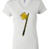 Women's Short Sleeve V-Neck T-Shirt Thumbnail