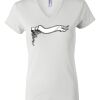 Women's Short Sleeve V-Neck T-Shirt Thumbnail