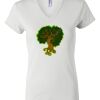 Women's Short Sleeve V-Neck T-Shirt Thumbnail